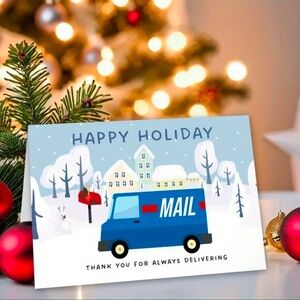 Card, Thank You to your Mail Person!!! Greeting Card, NEW, Perfect for P…